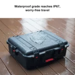 PGYTECH P-RH-001 Shockproof Waterproof Explosion-proof Hard Box Carrying Case for DJI Ronin-S, Size: 63.4x50.3cm(Black) - Image 8