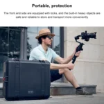 PGYTECH P-RH-001 Shockproof Waterproof Explosion-proof Hard Box Carrying Case for DJI Ronin-S, Size: 63.4x50.3cm(Black) - Image 9