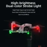 Sunnylife 2-Green + 2-Red Night Strobe LED Light Indicator Light for DJI Mavic 2 / Mini / Mavic Air 2 / FPV - Image 5