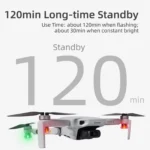 Sunnylife 2-Green + 2-Red Night Strobe LED Light Indicator Light for DJI Mavic 2 / Mini / Mavic Air 2 / FPV - Image 8