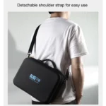 RUIGPRO For DJI Mavic Air 2 Portable EVA Shoulder Storage Bag Protective Case Box (Black) - Image 10