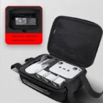 RUIGPRO for DJI Mavic Air 2 Portable PU Shoulder Storage Bag Protective Box (Black) - Image 4