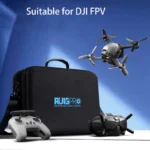 RUIGPRO for DJI FPV Portable Single Shoulder Storage Box Case Travel Carrying Bag(Black) - Image 3