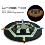 RCGEEK 55cm Round Portable Parking Apron Foldable Landing Pad with Night Light for DJI Mavic Mini / Air 2S / FPV - Image 3