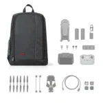 Shoulders Decompression Backpack for DJI Mavic 3 / DSLR Cameras(Black) - Image 6