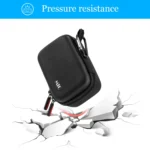 STARTRC Diamond Texture PU Leather Storage Bag for DJI Mic (Black) - Image 6
