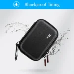 STARTRC Diamond Texture PU Leather Storage Bag for DJI Mic (Black) - Image 7