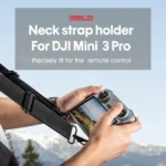 STARTRC Waterproof Foam Anti-lost Anti-fall Neck Strap Lanyard for DJI Mini 3 Pro Remote Control (Black) - Image 3