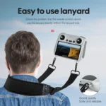 STARTRC Waterproof Foam Anti-lost Anti-fall Neck Strap Lanyard for DJI Mini 3 Pro Remote Control (Black) - Image 4