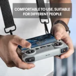 STARTRC Waterproof Foam Anti-lost Anti-fall Neck Strap Lanyard for DJI Mini 3 Pro Remote Control (Black) - Image 5