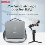 STARTRC Waterproof Shoulder Storage Bag Handbag for DJI RS 3 (Grey) - Image 2