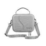 For DJI Osmo Mobile 6 STARTRC Portable Shockproof Waterproof PU Case Bag(Dark Gray)