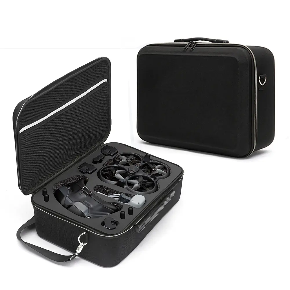 DOP0536B For DJI Avata Shockproof Large Carrying Hard Case Shoulder Storage Bag, Size: 38 x 28 x 15cm(Black) - Image 1