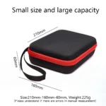 For DJI Osmo Mobile 6 Carrying Travel Case Bag, Size: 21x  16 x 6cm (Black) - Image 3