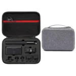 For DJI Osmo Action 3 Carrying Storage Case Bag,Size: 21.5 x 29.5 x 10cm (Grey)