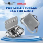 For DJI Mini 3 / RC with Screen STARTRC Shoulder Storage Bag Handbag (Grey) - Image 2