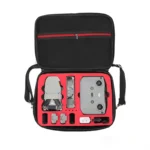 For DJI Mini 2 SE Shockproof Carrying Hard Case Shoulder Bag, Size: 29 x 19.5 x 10cm (Black Red) - Image 2