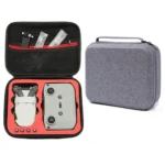 For DJI Mini 2 SE Grey Shockproof Carrying Hard Case Drone Storage Bag, Size: 24 x 19 x 9cm(Red)