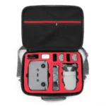For DJI Mini 2 SE Grey Shockproof Carrying Hard Case Shoulder Bag, Size: 29 x 19.5 x 12.5cm (Red) - Image 2