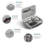For DJI Mini 3 Pro / RC with Screen STARTRC Waterproof Shoulder Storage Bag Handbag(Grey) - Image 7
