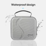 For DJI Osmo Mobile 4 / OM4 / OM4 SE STARTRC Portable Shockproof Waterproof PU Case Bag(Grey) - Image 3