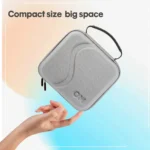 For DJI Osmo Mobile 4 / OM4 / OM4 SE STARTRC Portable Shockproof Waterproof PU Case Bag(Grey) - Image 6