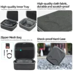 For DJI N3 Flying Glasses Sunnylife Handheld Storage Bag (Black) - Image 5