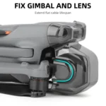 For DJI Air 3 Sunnylife G693 Lens Cover Gimbal Shield Cover (Grey) - Image 4
