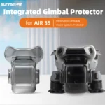 For DJI Air 3S Sunnylife Integrated Gimbal Cover Transparent Lens Cap Vision System Protector (Grey) - Image 2