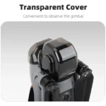 For DJI Air 3S Sunnylife Integrated Gimbal Cover Transparent Lens Cap Vision System Protector (Grey) - Image 4