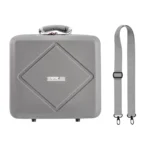 For DJI Air 3 / Air 3S / Avata 2 STARTRC Dual-Drone Shoulder Storage Bag PU Handbag (Grey) - Image 3