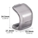 For DJI Neo STARTRC Lens Protective Cover Gimbal Cover (Transparent Black) - Image 2