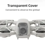 For DJI Neo Sunnylife Integrated Gimbal Protector Camera Lens Cover (Clear Grey) - Image 4