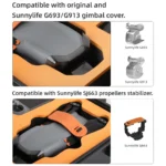 For DJI Air 3S / 3 Sunnylife Safety Carrying Case Large Capacity Waterproof Shock-proof Hard Travel Case (Black) - Image 3