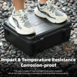 For DJI Air 3S / 3 Sunnylife Safety Carrying Case Large Capacity Waterproof Shock-proof Hard Travel Case (Black) - Image 6
