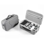 For DJI Neo STARTRC Shoulder PU Storage Bag Handbag, Compatible With RC2 (Grey)