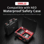 For DJI Neo STARTRC Shoulder PU Storage Bag Handbag, Compatible With RC2 (Grey) - Image 4