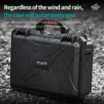 For DJI Neo STARTRC Shoulder PU Storage Bag Handbag, Compatible With RC2 (Grey) - Image 7