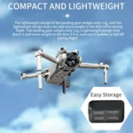 For DJI Mini 4 Pro STARTRC Heightened Landing Gear Training Rack - Image 4