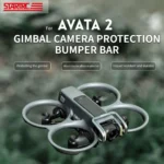 For DJI Avata 2 STARTRC Gimbal Lens Anti-collision Aluminum Alloy Guard Bumper (Silver Grey) - Image 2