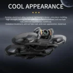 For DJI Avata 2 STARTRC Gimbal Lens Anti-collision Aluminum Alloy Guard Bumper (Silver Grey) - Image 6
