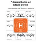 STARTRC 65cm Portable Foldable Square Parking Apron Landing Pad for DJI FPV / mini 2 / Mavic Air 2 / Air 2S - Image 5