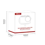 For DJI Osmo Action 5 Pro / 3 / 4 STARTRC 40m Underwater Waterproof Housing Diving Case (Transparent) - Image 5