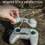 For DJI  Avata 2 / FPV 3 / 2 STARTRC Remote Controller Thumb Rocker Guard Protector Case (Grey) - Image 6