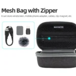 For DJI Mic Mini Sunnylife Portable Protective Box Storage Bag (Black) - Image 5
