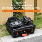 For DJI Avata Sunnylife AQX-6-U Upgraded Waterproof Shockproof Safety Carry Case Storage Bag (Black) - Image 2
