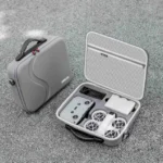 For DJI Neo STARTRC Shoulder PU Storage Bag Handbag (Grey) - Image 2