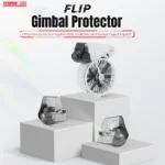 For DJI Flip STARTRC Lens Protective Cover Gimbal Cover (Transparent Black) - Image 3