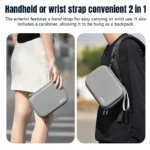 For DJI Osmo Mobile 7 / 7P STARTRC Portable Body Travel Carrying Bag (Grey) - Image 7