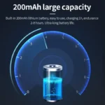 For DJI Pocket 3 STARTRC Cat-ears Magnetic Fill Light  with Holder Clip Kit (Grey) - Image 6